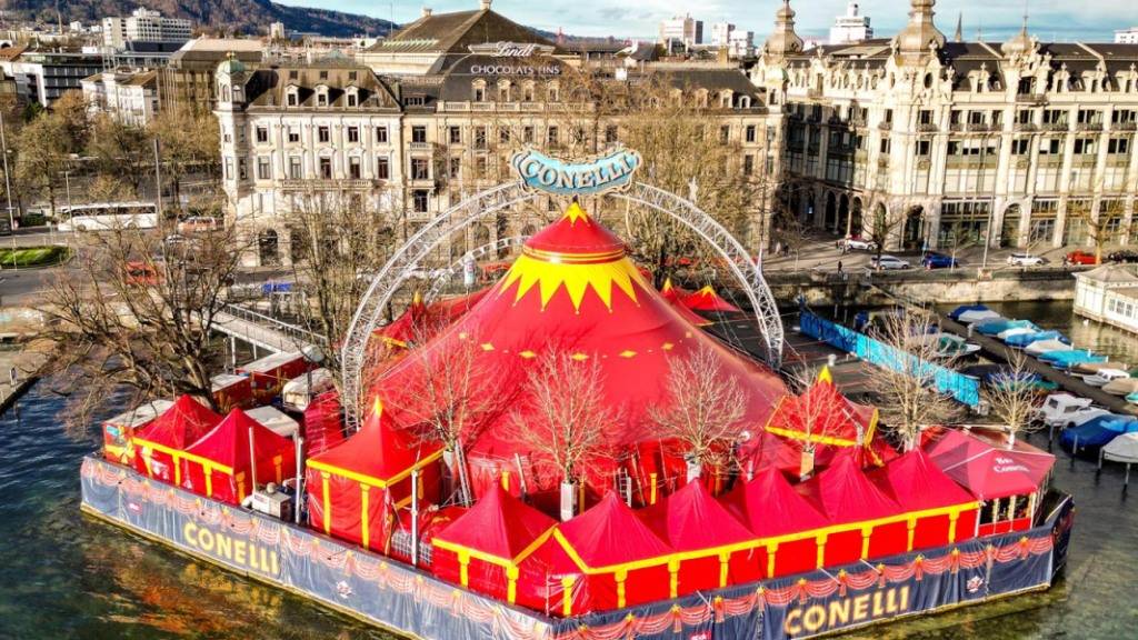 Der Circus Conelli spielt seit 1992 auf dem Zürcher  Bauschänzli.