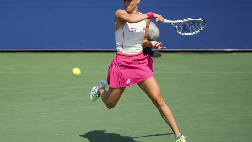 Für Viktorija Golubic ist am US Open in der 2. Runde Schluss