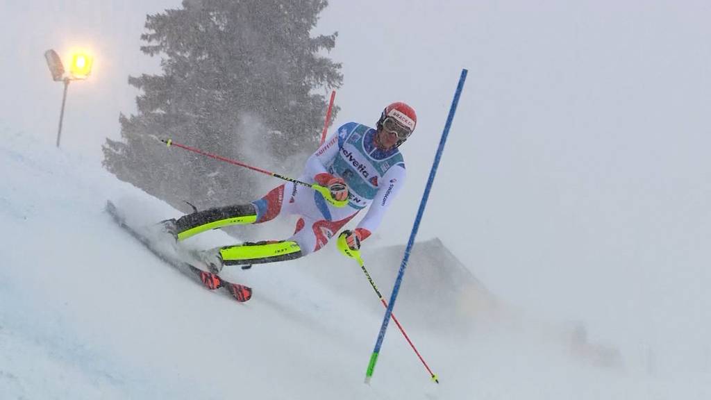 Einblick in das Skiweltcuprennen in Adelboden