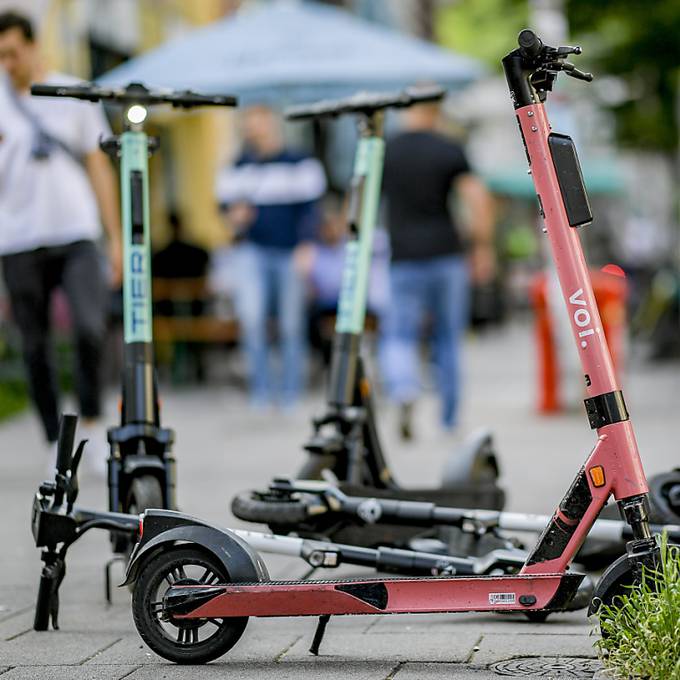 Stadt Winterthur will nur noch zwei E-Scooter-Anbieter zulassen
