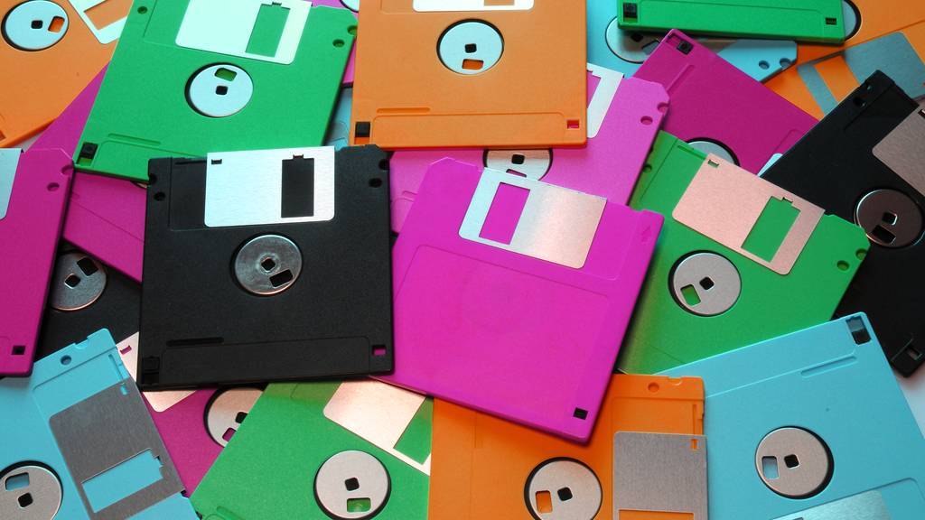Na, hast du auch noch Daten auf einer Diskette abgespeichert?