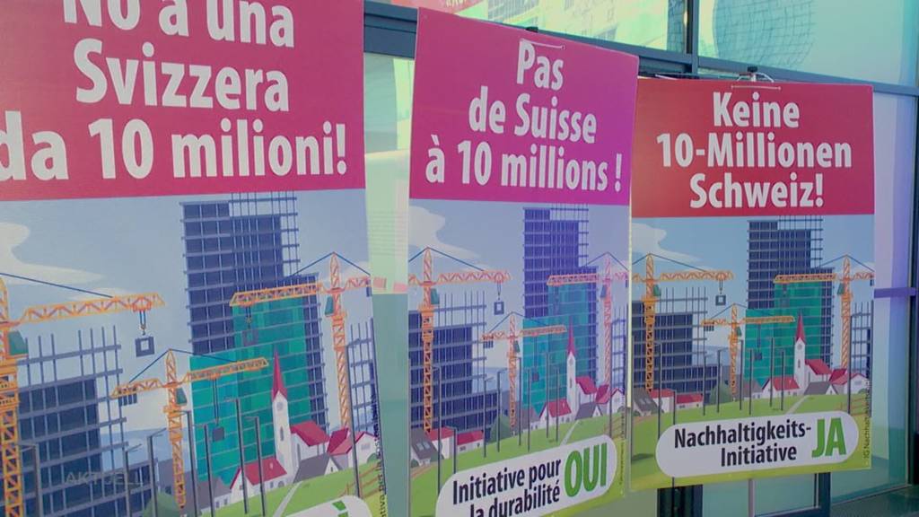SVP startet Kampagne für «Keine 10-Millionen-Schweiz»