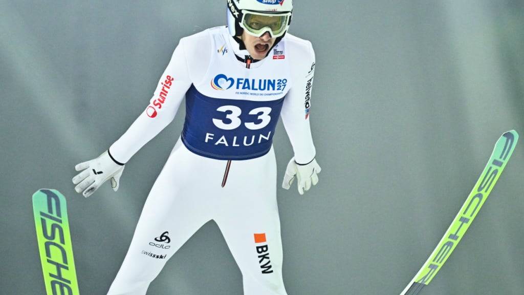 Gregor Deschwanden wird in Falun 23