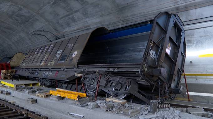 SBB zu beschädigter Gotthardröhre: Normalbetrieb erst im September 2024