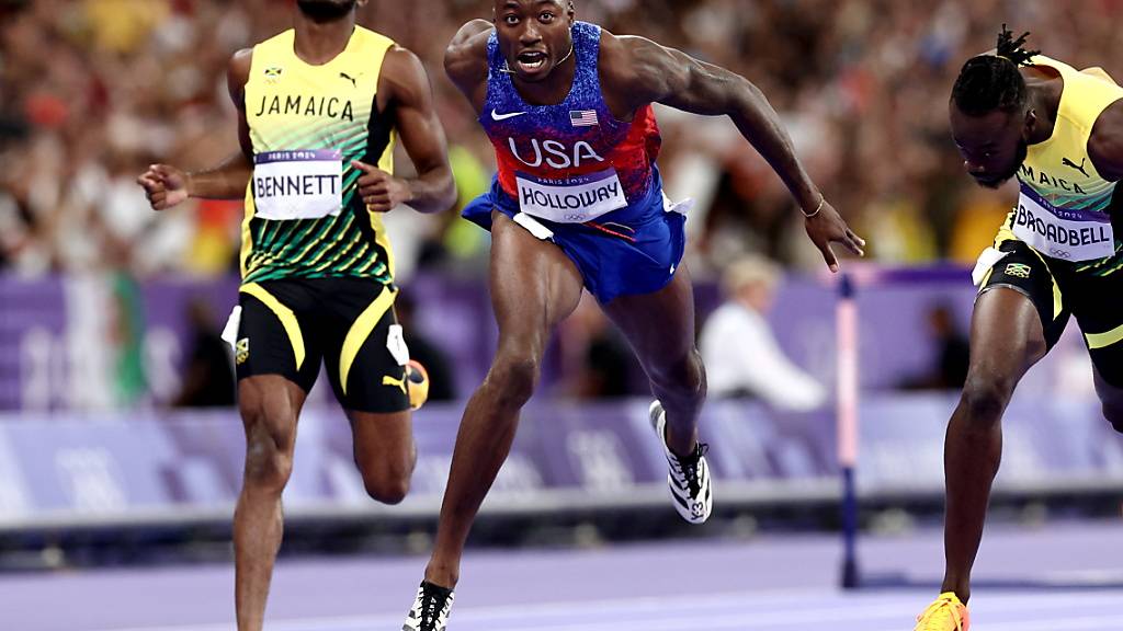 Bleibt über 110 m Hürden als einziger unter 13 Sekunden und sichert sich überlegen die Goldmedaille: der Amerkinaner Grant Holloway