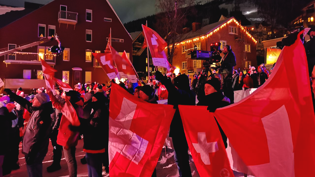 Are: Schweizer jubeln