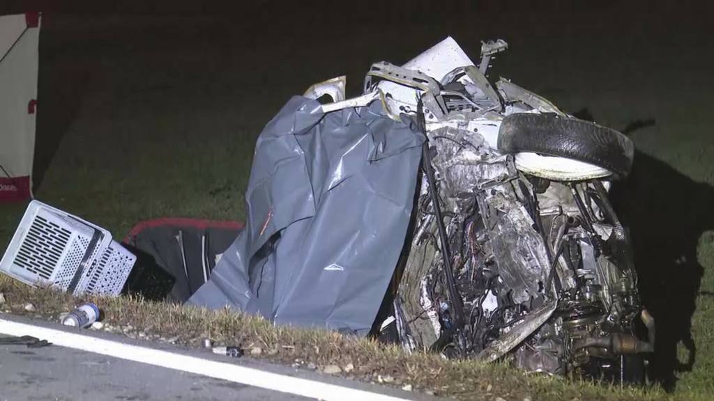 Tragischer Unfall: Eine Frontalkollision im Freiamt fordert gestern Abend zwei Tote