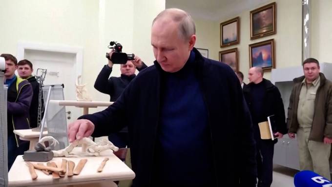 Zum 9. Jahrestag der Annexion: Putin zeigt sich auf der Krim