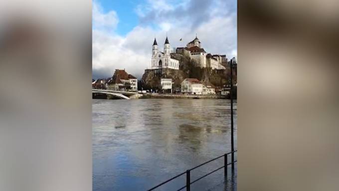 Hochwasser im Aargau – so macht der Regen dem Kanton zu schaffen