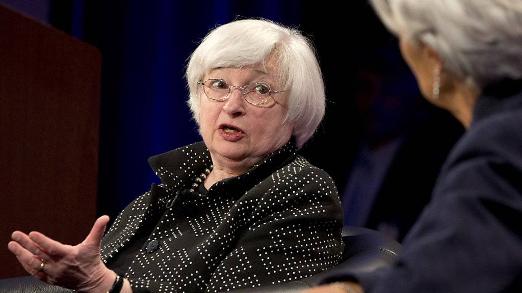 Die Hüterin des Leitzinses: Fed-Chefin Janet Yellen gibt massgebliche Impulse in der Weltwirtschaft. (Archiv)