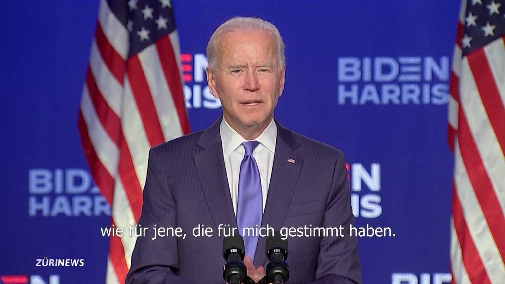 US-Wahlen: Joe Biden ist neuer Präsident der USA