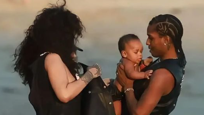 Superstar Rihanna zeigt erstmals ihren kleinen Sohn 