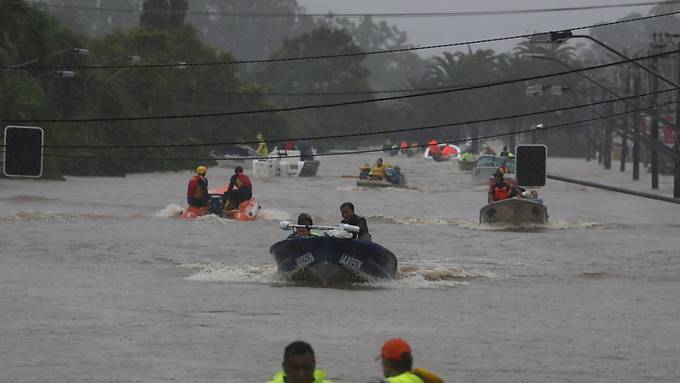 Schwere Überschwemmungen in Australien: «Lebensbedrohliche Situation»