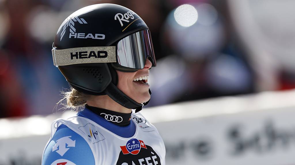 Hat gut lachen: Lara Gut-Behrami feierte beim Heimrennen in Crans-Montana ihren ersten Weltcupsieg seit über zwei Jahren.