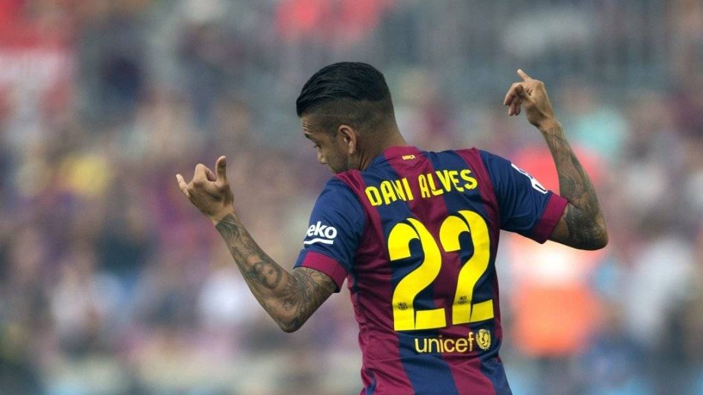 Der Brasilianer Dani Alves hielt dem FC Barcelona während acht Jahren die Treue. Jetzt verlässt der Rechtsverteidiger die Katalanen trotz weiterlaufendem Vertrag