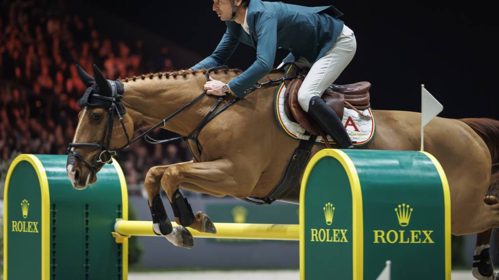 Steve Guerdat gewinnt auf Iashin Sitte das Weltcuspringen in Leipzig