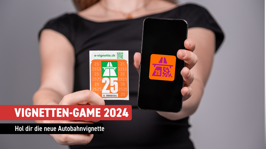 Hol dir die neue Autobahnvignette