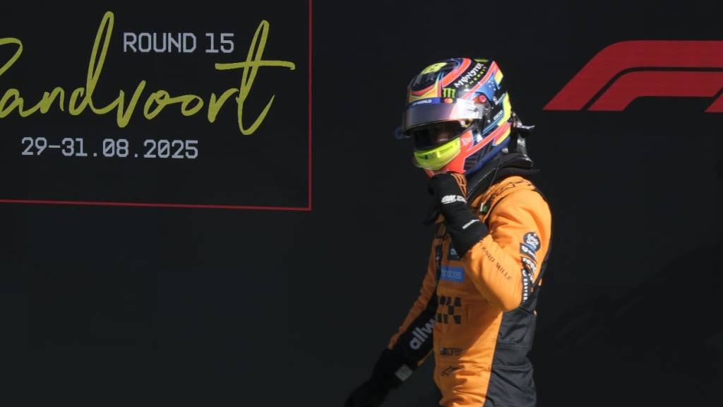 Oscar Piastri feiert seine fünfte Pole-Position in dieser Saison