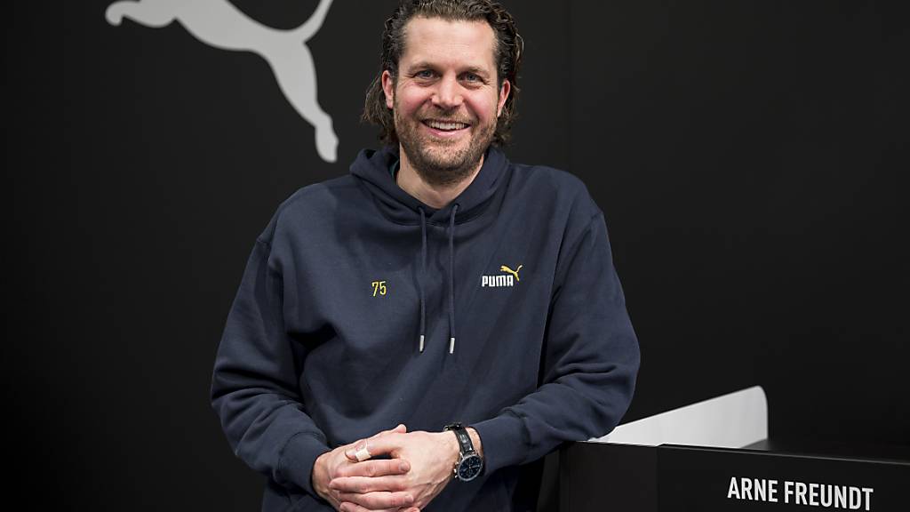 Hat gut lachen: Der Chef von Puma, Arne Freundt, konnte im Jahr 2022 beim Gewinn erstmals die Konkurrenz Adidas abhängen - notabene trotz einem Drittel weniger Umsatz.