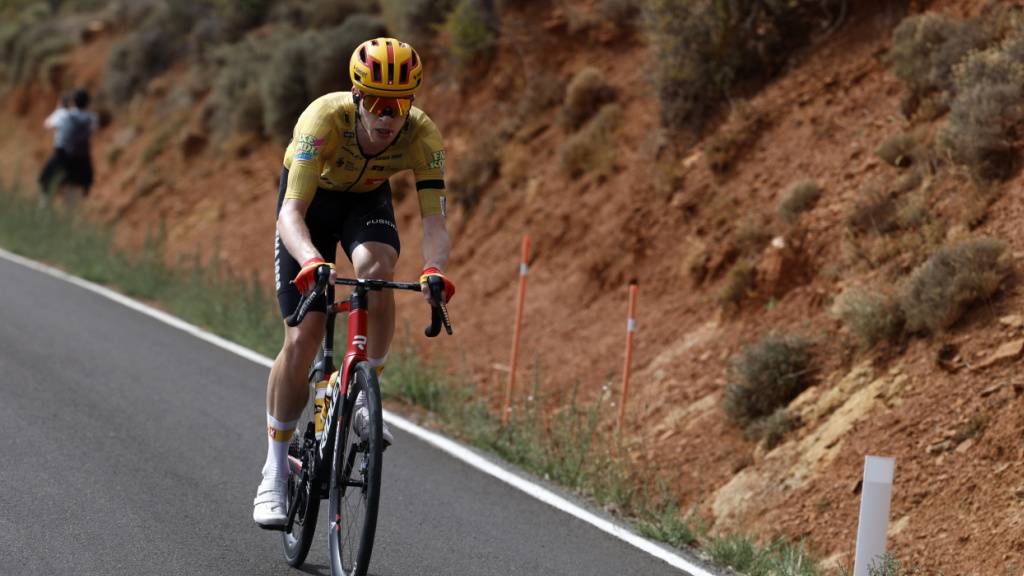 Andreas Leknessund feiert an der 7. Etappe der Vuelta den Tagessieg