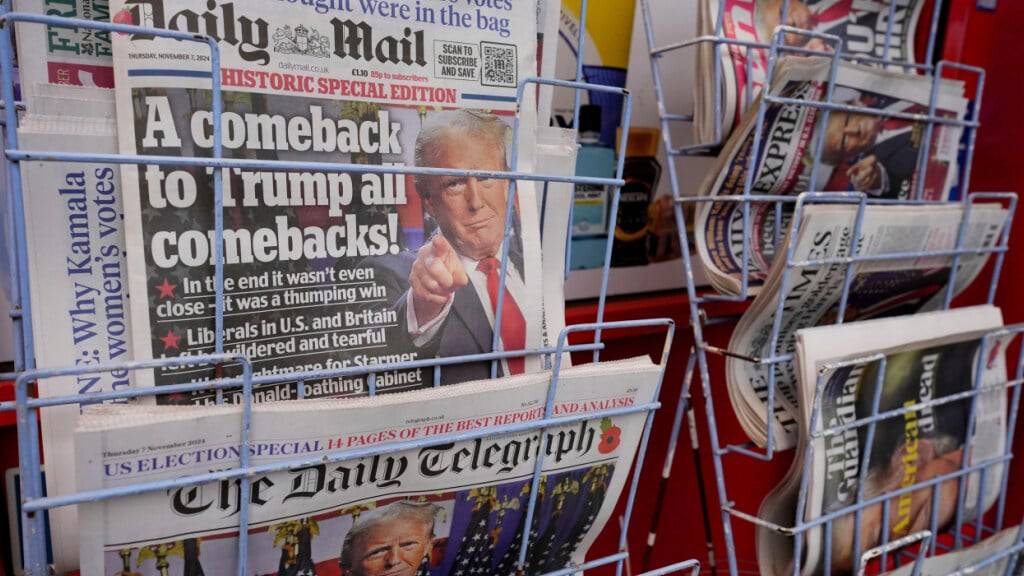 Die Eigentümer des britischen Boulevardblatts «Daily Mail» wollen die britische Zeitung «The Telegraph» übernehmen. (Archivbild)