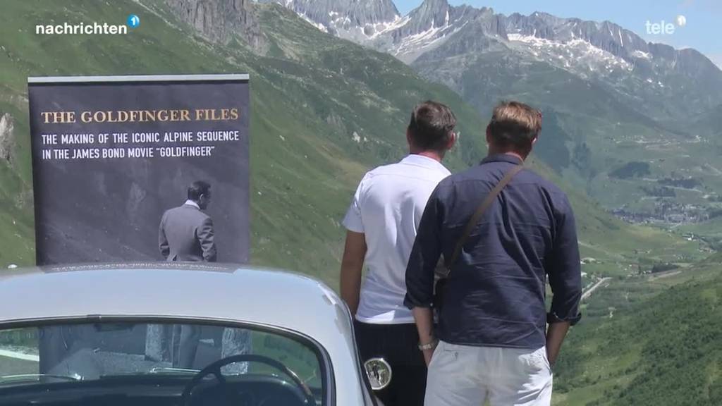 James Bond am Furkapass: Neues Buch zu Dreharbeiten