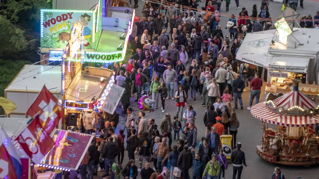 Rund 450'000 Personen besuchten dieses Jahr die Herbstmesse in Luzern. (Archivbild)