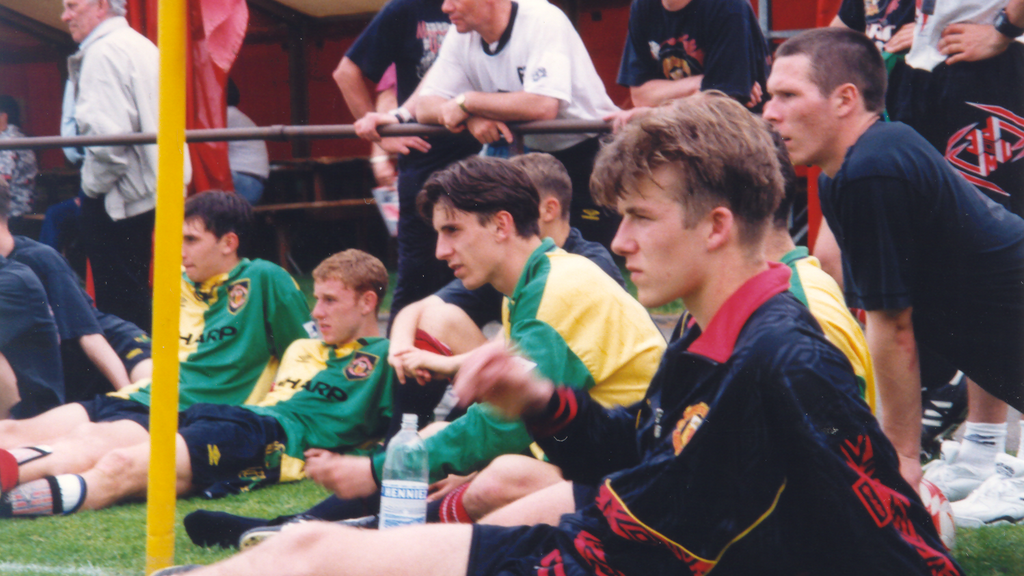 Als Superstar David Beckham als Nobody in Zürich Fussball spielte