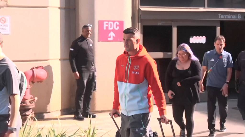 Schweizer Nati ist in Los Angeles gelandet