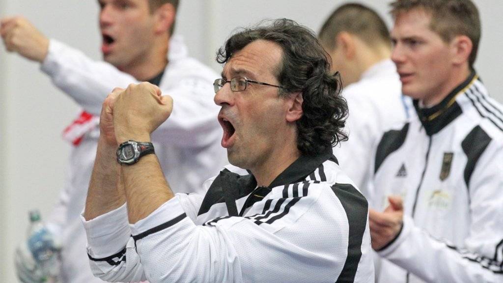 Der frühere deutsche Männerdegen-Bundestrainer Didier Ollagnon (im Vordergrund) ist seit Anfang Jahr Schweizer Chef-Nationalcoach