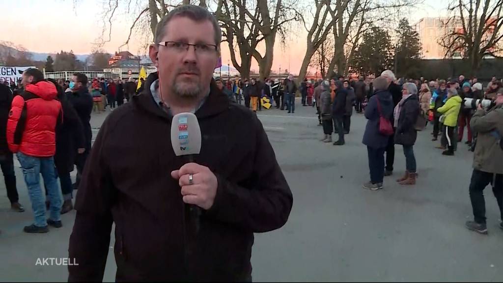 Friedensdemo in Solothurn