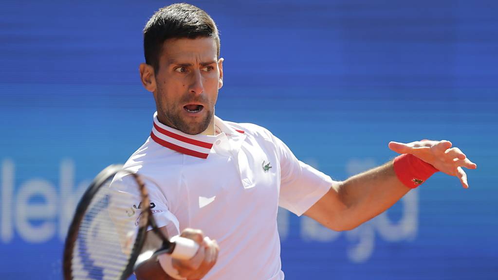 Novak Djokovic tritt in Belgrad bislang souverän auf