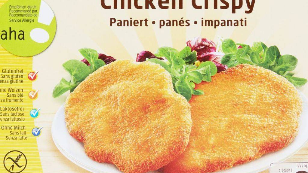 Chicken Nuggets können entgegen der Aufschrift auf der Packung Weizen oder Gluten enthalten.