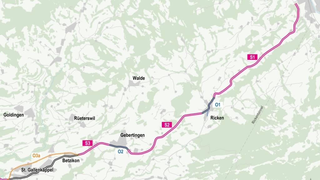 Die Rickenstrasse soll ausgebaut werden. Nun sind die Entscheide über die besten Varianten gefallen.