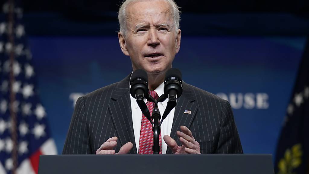 Joe Biden, Präsident der USA, wird als erster US-Präsident in der kommenden Woche an der Münchner Sicherheitskonferenz teilnehmen. Foto: Patrick Semansky/AP/dpa