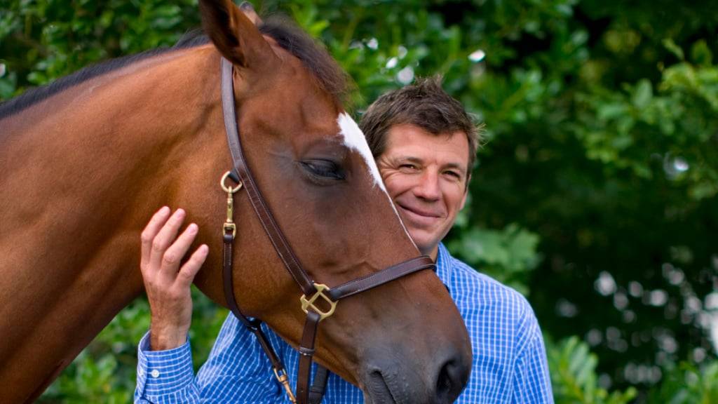 17 Jahre ist es her: Beat Mändli posiert mit Ideo du Thot, dem er seine grössten Erfolge zu verdanken hat