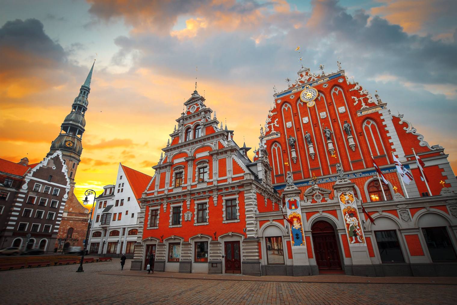 Riga ist für seine Jugendstil-Gebäude bekannt. (Bidl: istock)