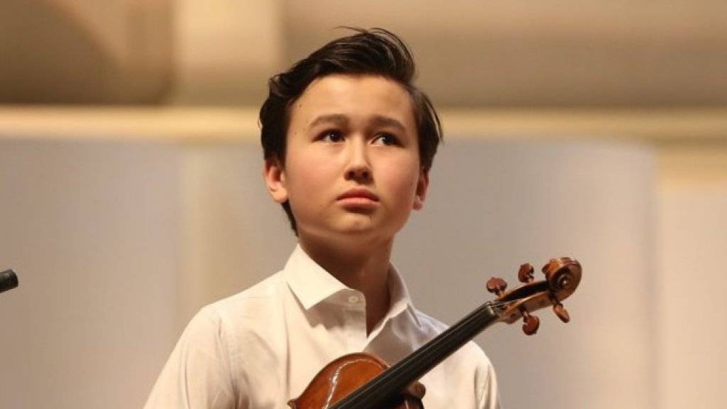 Das schwedische Wunderkind Daniel Lozakovich ist eines von vielen Highlights auf dem Programm des Verbier Festivals, das morgen beginnt. (Pressebild)