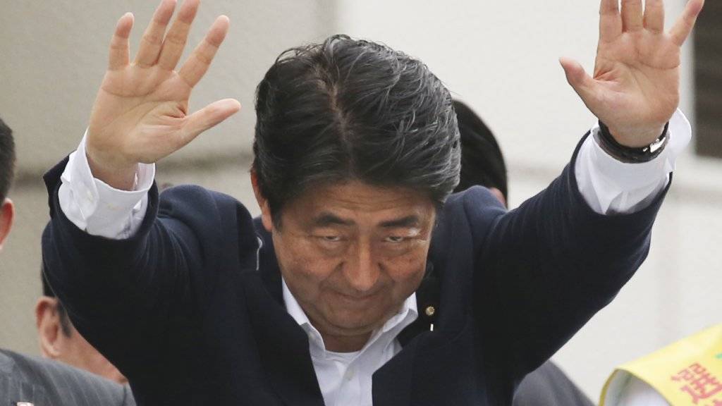 Japan soll wieder Krieg führen dürfen, findet Wahlsieger Shinzo Abe, amtierender Ministerpräsident und Chef der stärksten Partei LDP.
