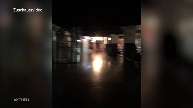 Stromausfall: Shoppi Tivoli steht im Dunkeln