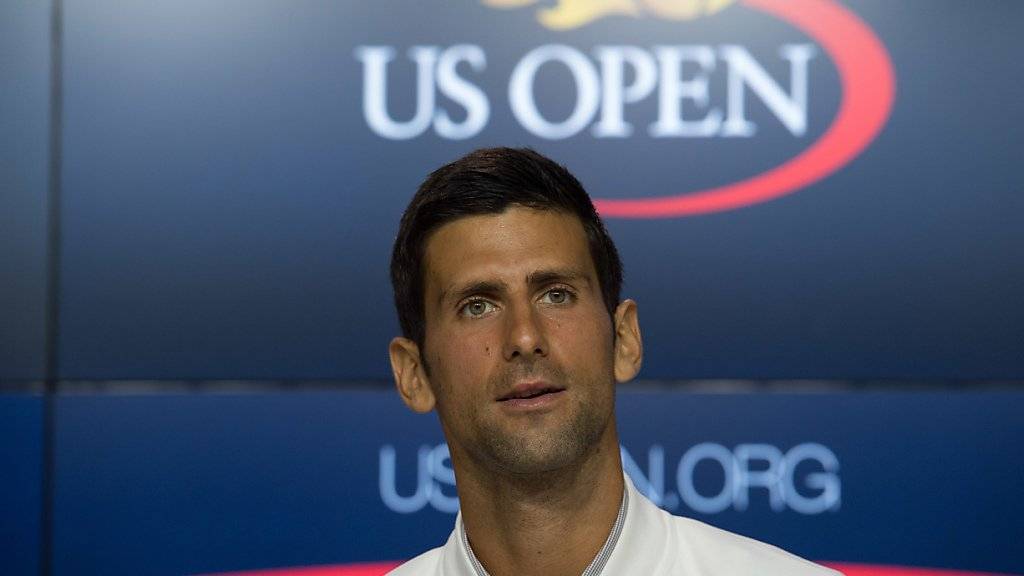 Titelverteidiger am US Open: Novak Djokovic