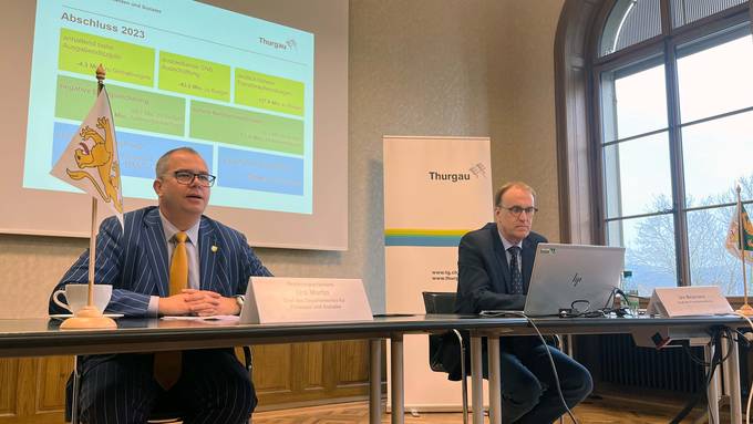 Kanton Thurgau schreibt 2023 ein Defizit und plant eine Steuererhöhung