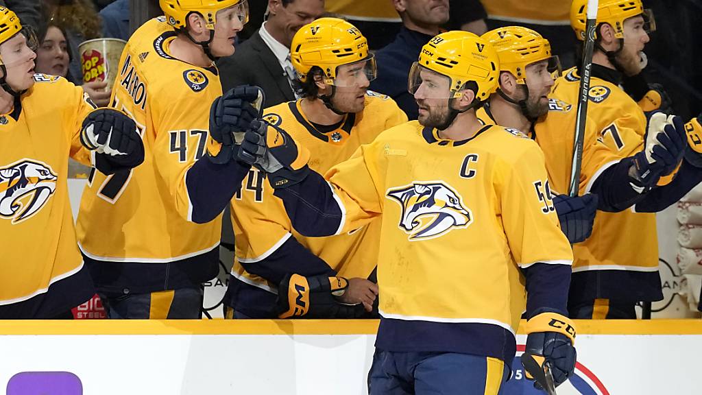 Roman Josi führt Nashville zum Sieg