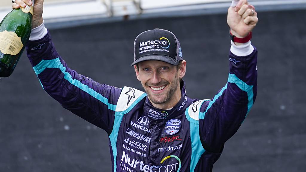 Romain Grosjean erreichte in Indianapolis zwei Wochen vor dem legendären Indy 500 seine bislang beste Klassierung in der IndyCar-Serie