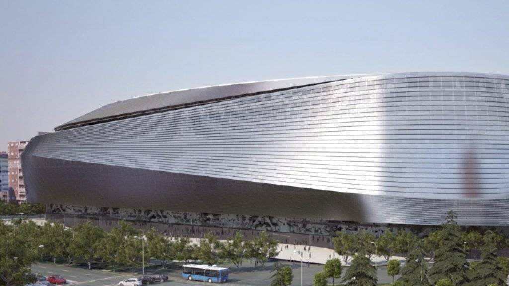 So soll Reals Stadion Bernabeu ab 2019 von aussen aussehen