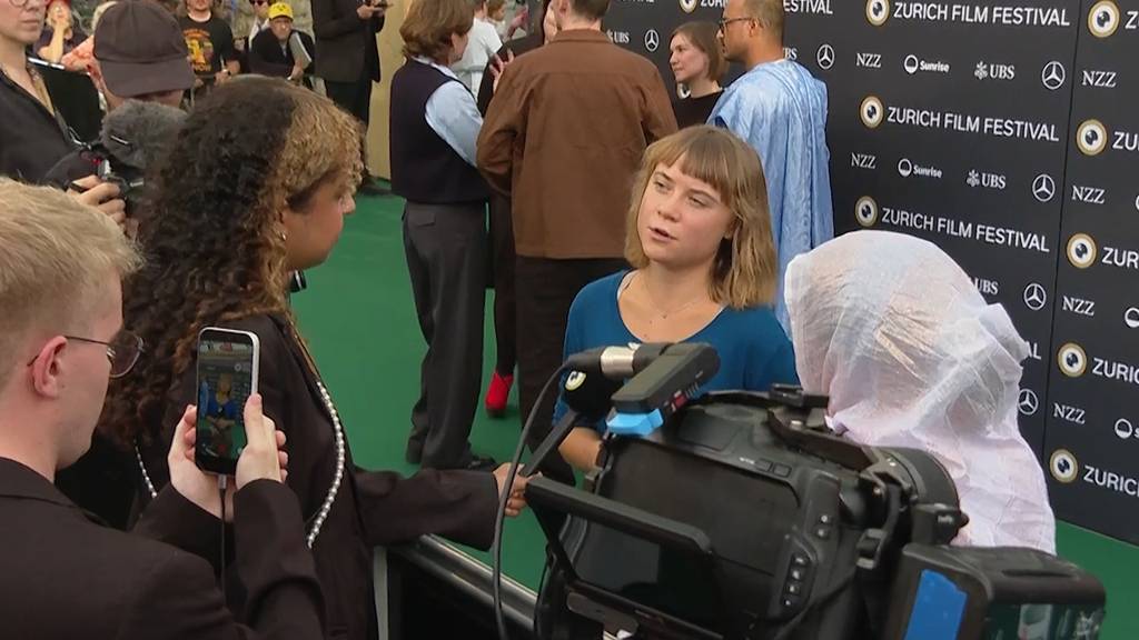 Greta Thunberg besucht das Zurich Film Festival