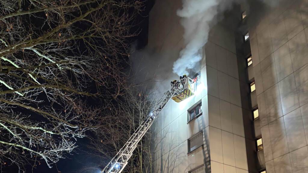 63-jährige Frau stirbt bei Brand in Gossauer Wohnblock