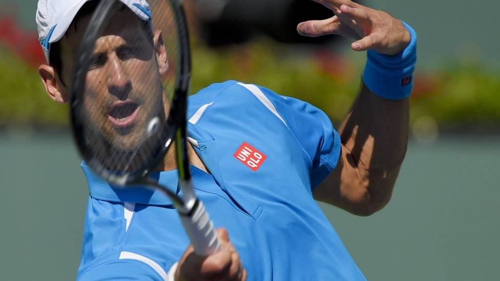 Novak Djokovic zeigt bisweilen Mirakulöses