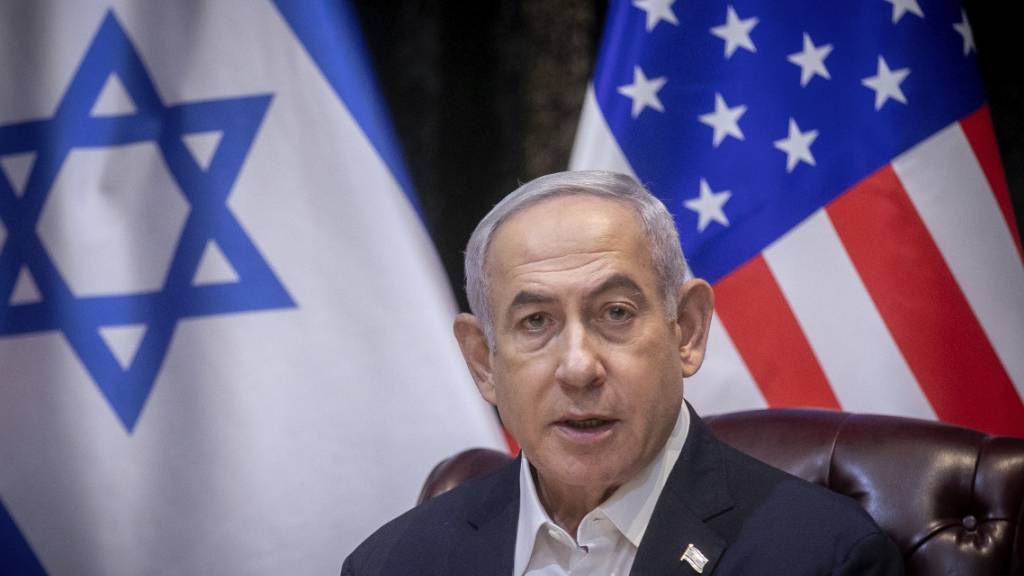 ARCHIV - Israels Präsident Netanjahu hat nach eigenen Angaben keine Zweifel an Bidens geistiger Verfassung. Foto: Miriam Alster/POOL Flash 90/AP/dpa