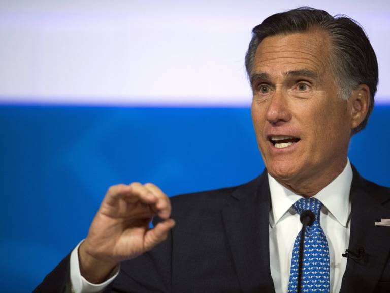 Der frühere Präsidentschaftskandidat Mitt Romney hat US-Präsident Donald Trump scharf kritisiert.